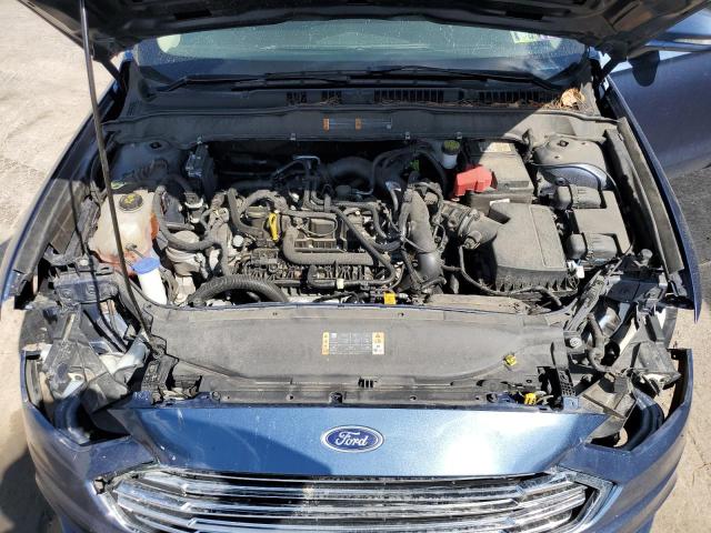 3FA6P0HD9JR272650 - 2018 FORD FUSION SE Көк фото 11
