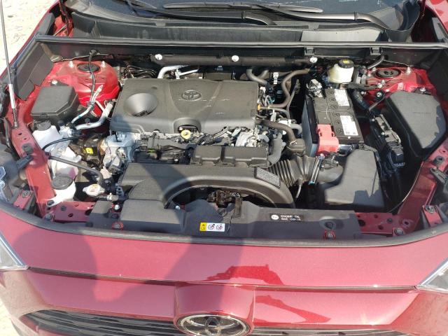 2T3P1RFV9MW242130 - 2021 TOYOTA RAV4 XLE RED photo 10