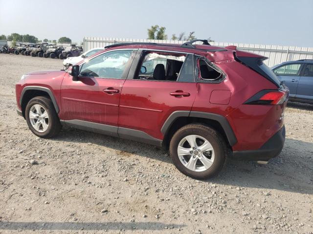 2T3P1RFV9MW242130 - 2021 TOYOTA RAV4 XLE RED photo 2