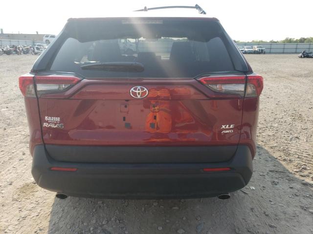 2T3P1RFV9MW242130 - 2021 TOYOTA RAV4 XLE RED photo 6