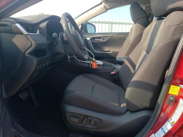 2T3P1RFV9MW242130 - 2021 TOYOTA RAV4 XLE RED photo 7
