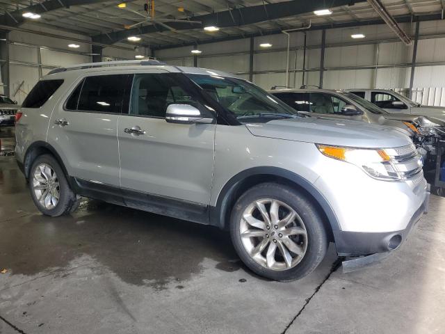 1FM5K8F81DGC80824 - 2013 FORD EXPLORER LIMITED 银色 照片 4