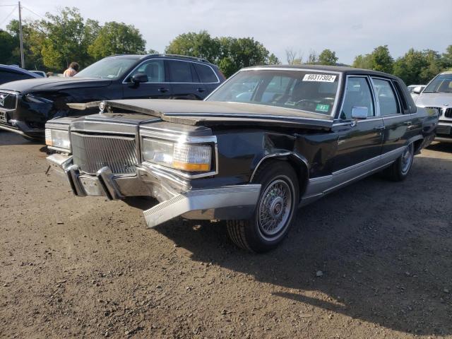 1G6DW5475LR725777 - 1990 CADILLAC BROUGHAM BLACK photo 2