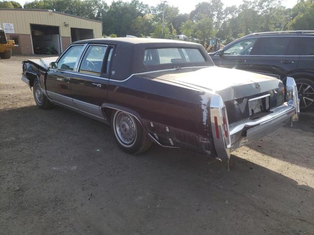 1G6DW5475LR725777 - 1990 CADILLAC BROUGHAM BLACK photo 3