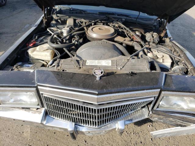 1G6DW5475LR725777 - 1990 CADILLAC BROUGHAM BLACK photo 7