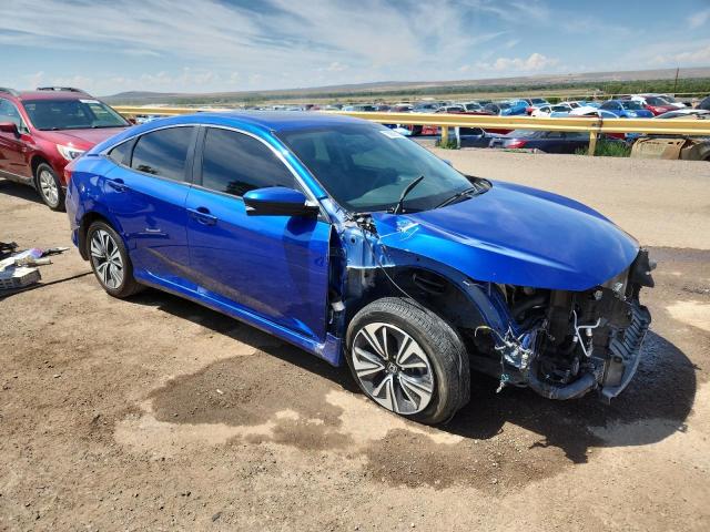 JHMFC1F39JX035345 - 2018 HONDA CIVIC EX BLUE photo 4