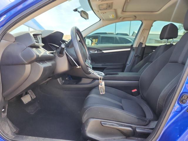 JHMFC1F39JX035345 - 2018 HONDA CIVIC EX BLUE photo 7