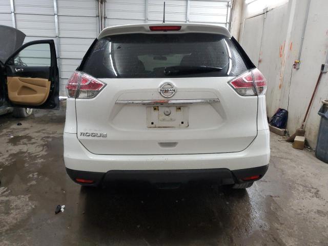 5N1AT2MT2FC860237 - 2015 NISSAN ROGUE S WHITE photo 6