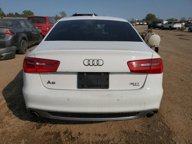 WAUJGAFC6CN153817 - 2012 AUDI A6 PRESTIGE თეთრი ფოტო 6