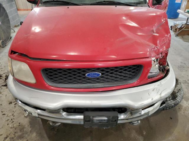 1FTFX28L6VNB36515 - 1997 FORD F250 RED photo 11