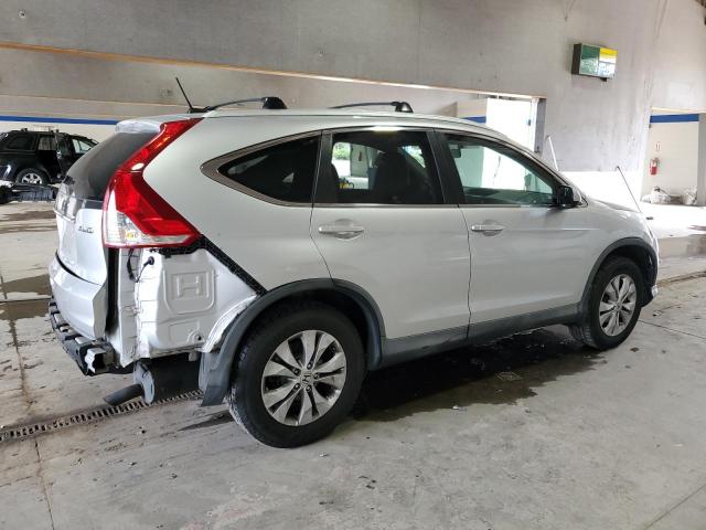 2HKRM4H78EH646076 - 2014 HONDA CR-V EXL GRAY photo 3