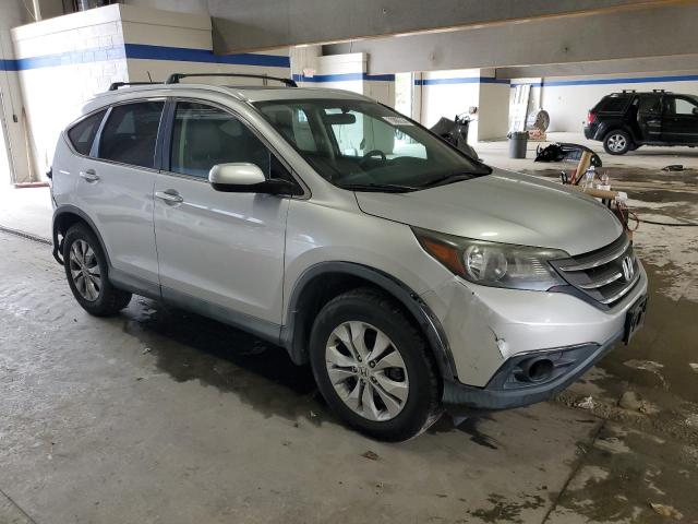 2HKRM4H78EH646076 - 2014 HONDA CR-V EXL GRAY photo 4