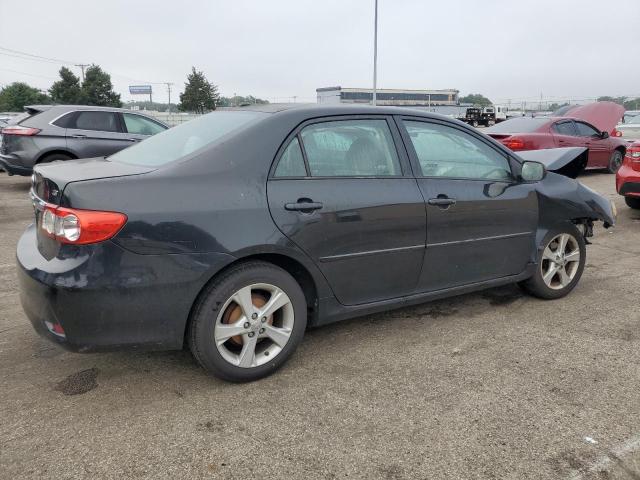 5YFBU4EE7CP040272 - 2012 TOYOTA COROLLA BASE Սև լուսանկար 3