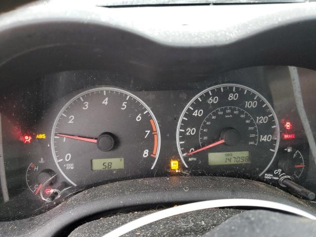 5YFBU4EE7CP040272 - 2012 TOYOTA COROLLA BASE Սև լուսանկար 9