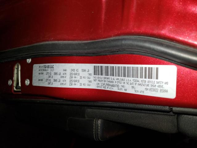 1C4PJMAB4HW664703 - 2017 JEEP CHEROKEE SPORT RED photo 13