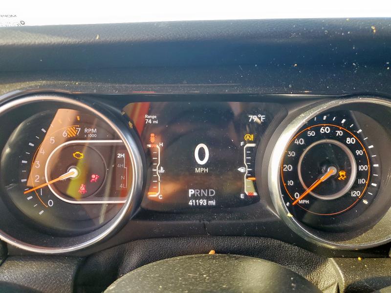 1C4HJXDN9LW164539 - 2020 JEEP WRANGLER U SPORT Ağ foto 9