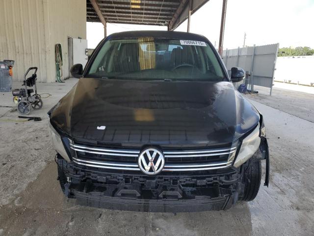 WVGBV7AX0DW538596 - 2013 VOLKSWAGEN TIGUAN S BLACK photo 5