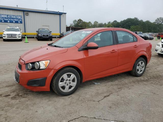 1G1JA5SH8D4158921 - 2013 CHEVROLET SONIC LS ORANGE photo 1