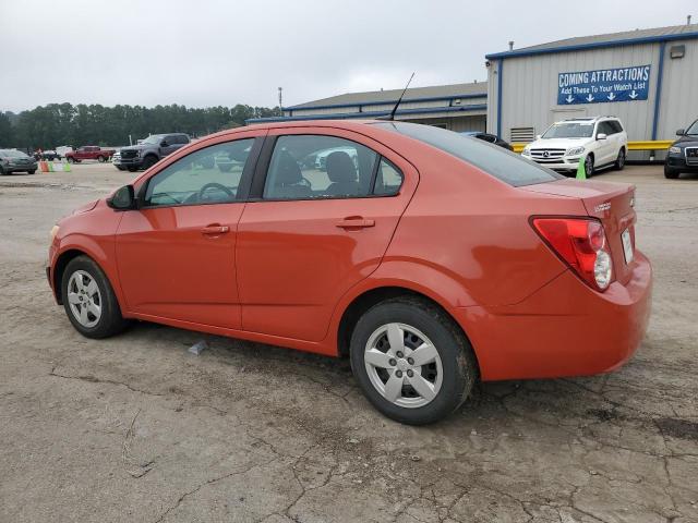 1G1JA5SH8D4158921 - 2013 CHEVROLET SONIC LS ORANGE photo 2