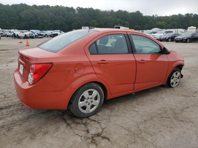 1G1JA5SH8D4158921 - 2013 CHEVROLET SONIC LS ORANGE photo 3