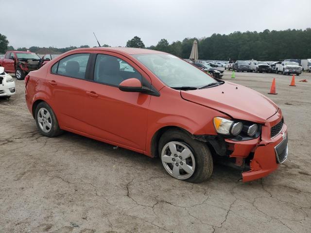 1G1JA5SH8D4158921 - 2013 CHEVROLET SONIC LS ORANGE photo 4