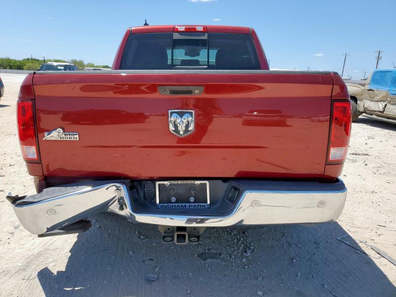 1C6RR6LT7FS639874 - 2015 RAM 1500 SLT MAROON photo 6