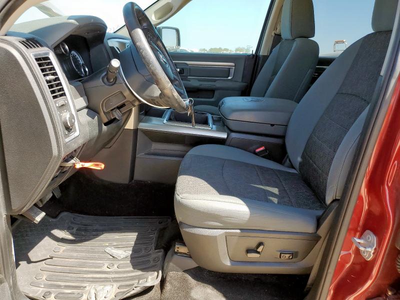 1C6RR6LT7FS639874 - 2015 RAM 1500 SLT MAROON photo 7