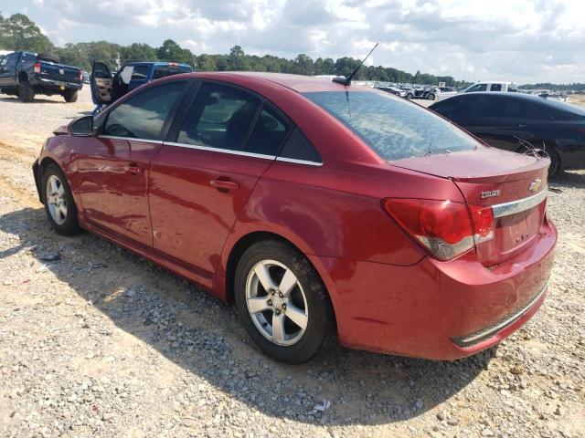 1G1PF5SC5C7196636 - 2012 CHEVROLET CRUZE LT RED photo 2