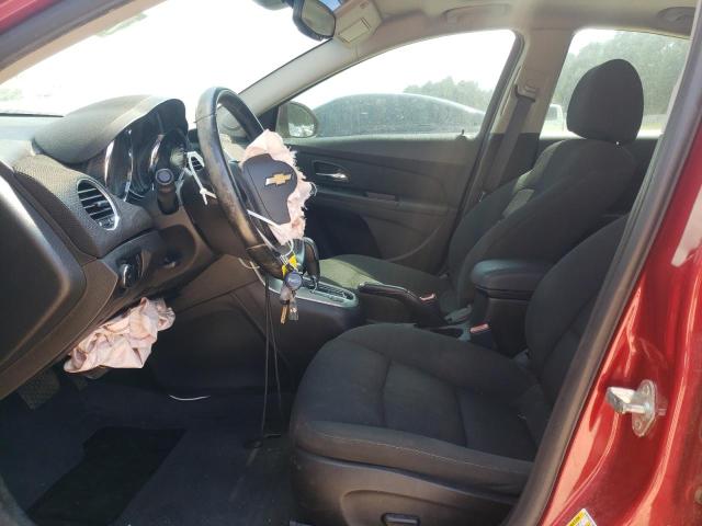 1G1PF5SC5C7196636 - 2012 CHEVROLET CRUZE LT RED photo 7