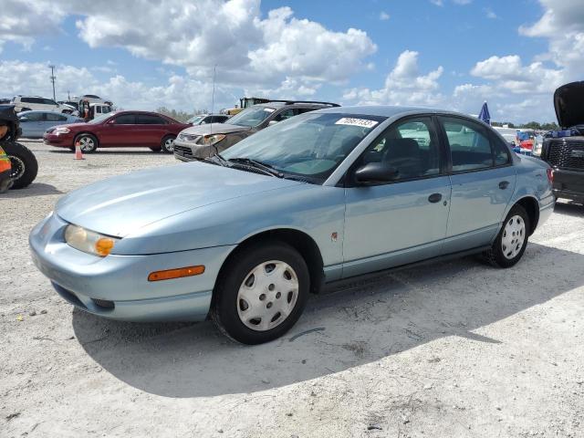 1G8ZH52822Z181093 - 2002 SATURN SL1 TURQUOISE photo 1