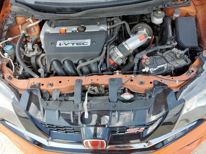 2HGFG4A50FH701165 - 2015 HONDA CIVIC SI ORANGE photo 11