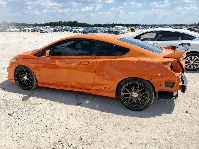 2HGFG4A50FH701165 - 2015 HONDA CIVIC SI ORANGE photo 2