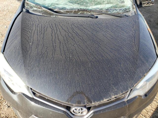 2T1BURHE8FC448504 - 2015 TOYOTA COROLLA L BLACK photo 11