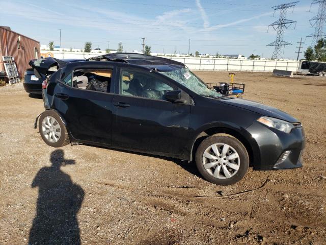 2T1BURHE8FC448504 - 2015 TOYOTA COROLLA L BLACK photo 4