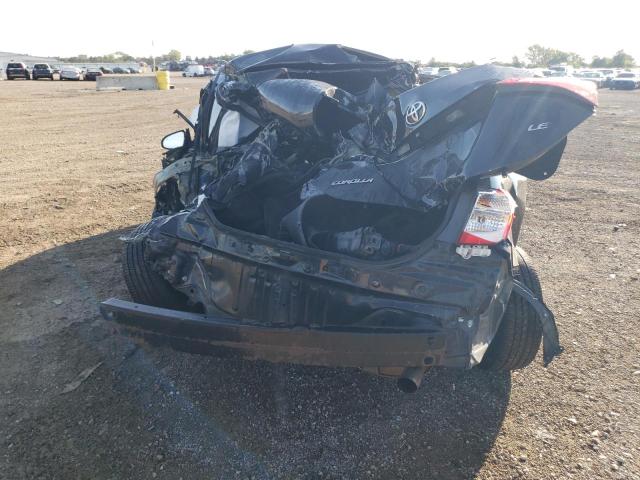 2T1BURHE8FC448504 - 2015 TOYOTA COROLLA L BLACK photo 6