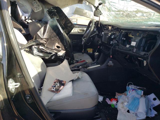 2T1BURHE8FC448504 - 2015 TOYOTA COROLLA L BLACK photo 7