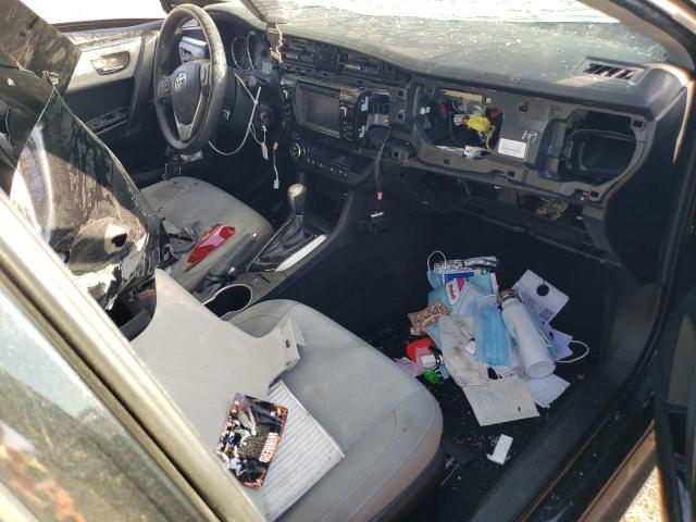 2T1BURHE8FC448504 - 2015 TOYOTA COROLLA L BLACK photo 8