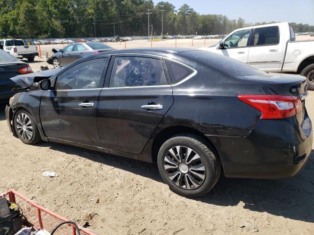 3N1AB7APXKY207851 - 2019 NISSAN SENTRA S Czarny zdjęcie 2