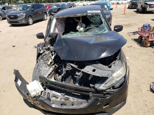 3N1AB7APXKY207851 - 2019 NISSAN SENTRA S Czarny zdjęcie 5