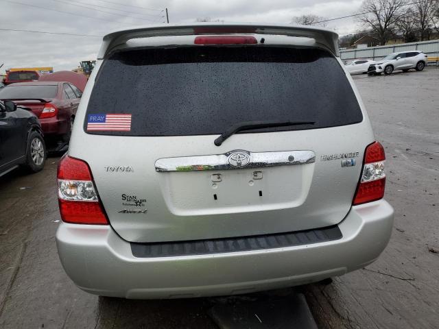 JTEHW21A470041824 - 2007 TOYOTA HIGHLANDER HYBRID SILVER photo 6