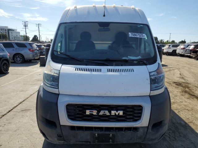 3C6TRVDG2KE563351 - 2019 RAM PROMASTER 2500 HIGH Սպիտակ լուսանկար 5