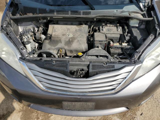 5TDDK3DC5CS040805 - 2012 TOYOTA SIENNA XLE GRAY photo 12
