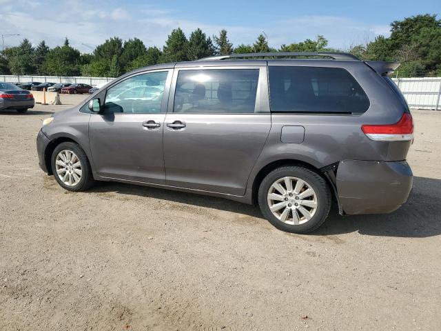 5TDDK3DC5CS040805 - 2012 TOYOTA SIENNA XLE GRAY photo 2