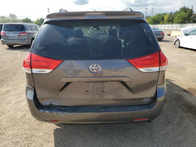 5TDDK3DC5CS040805 - 2012 TOYOTA SIENNA XLE GRAY photo 6