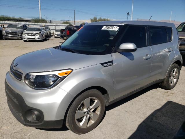 KNDJN2A28K7022470 - 2019 KIA SOUL SILVER photo 1