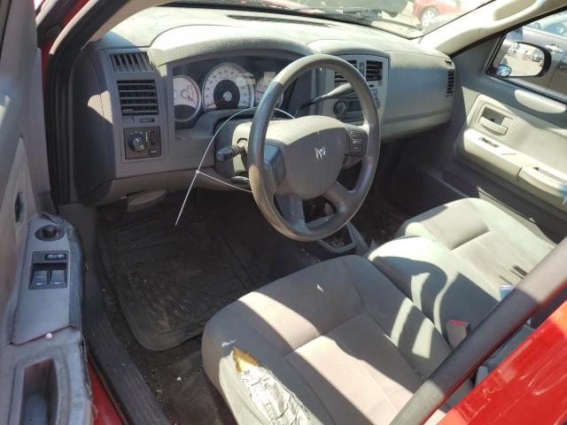 1D7HW42K95S139665 - 2005 DODGE DAKOTA SLT RED photo 8
