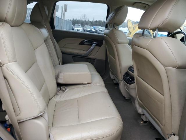 2HNYD2H64BH001009 - 2011 ACURA MDX TECHNOLOGY WHITE photo 10