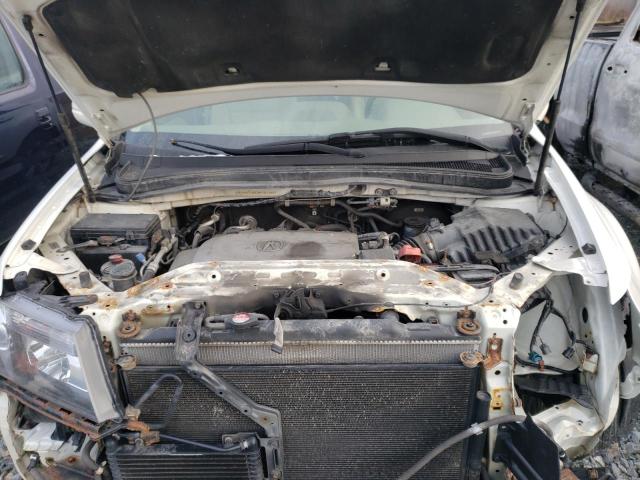 2HNYD2H64BH001009 - 2011 ACURA MDX TECHNOLOGY WHITE photo 11