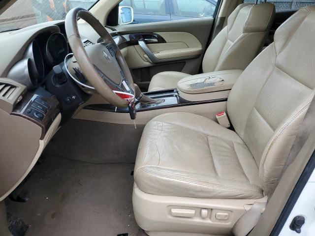 2HNYD2H64BH001009 - 2011 ACURA MDX TECHNOLOGY WHITE photo 7