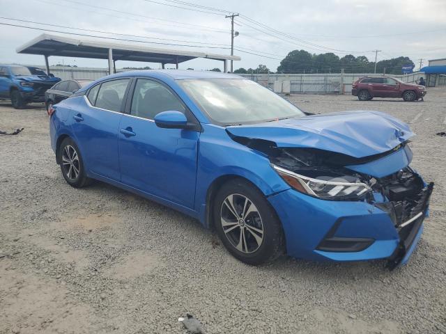 3N1AB8CV9NY301483 - 2022 NISSAN SENTRA SV BLUE photo 4